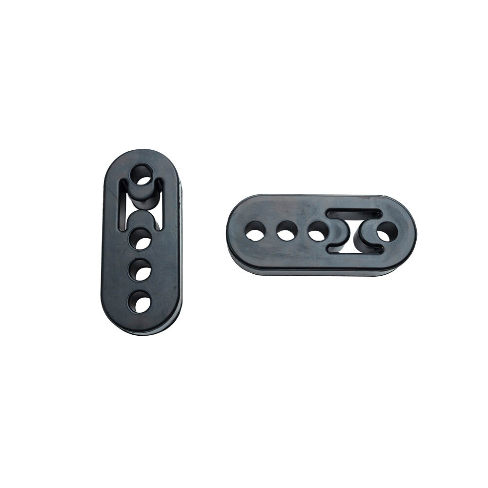 ya 1 6.30 4-Pack High Performance Polyurethane Adjustable Muffler Hangers Universal Fit