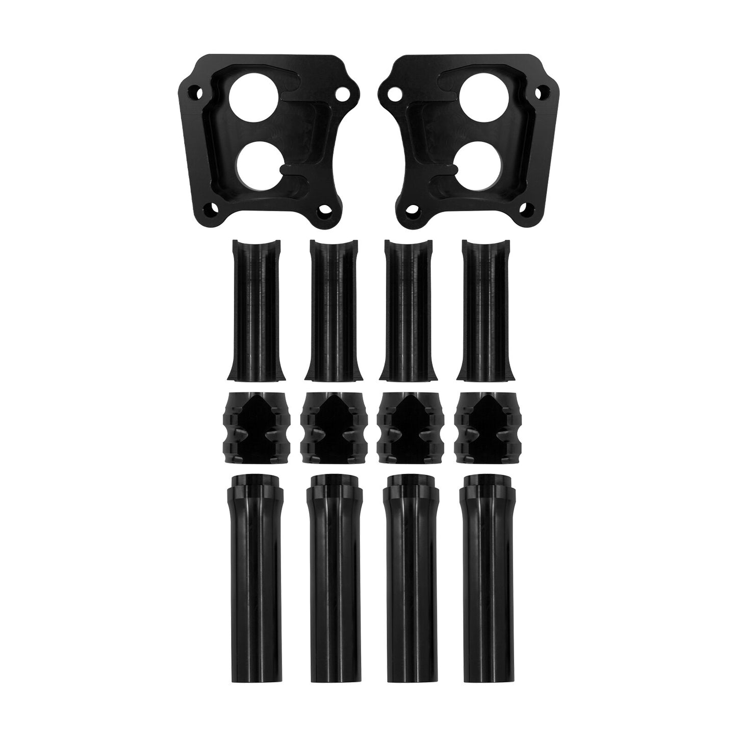 ya 5 8.7 Black Engine Pushrod Tube Lifter Tappet Block Cover for Harley Touring Twin Cam