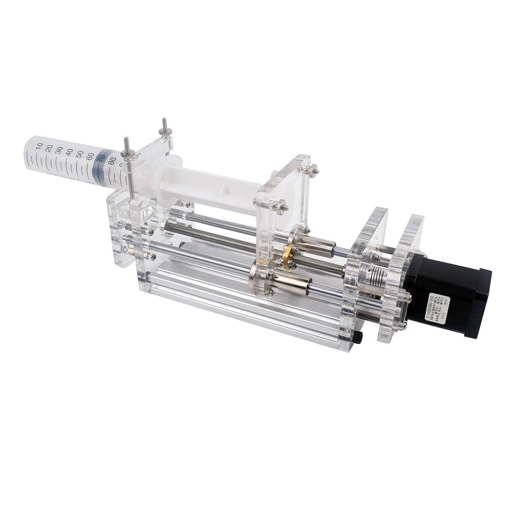 1-150ML Lab Micro Syringe Pump Mini Propel Pump Liquid Glue Dispenser DC 12V