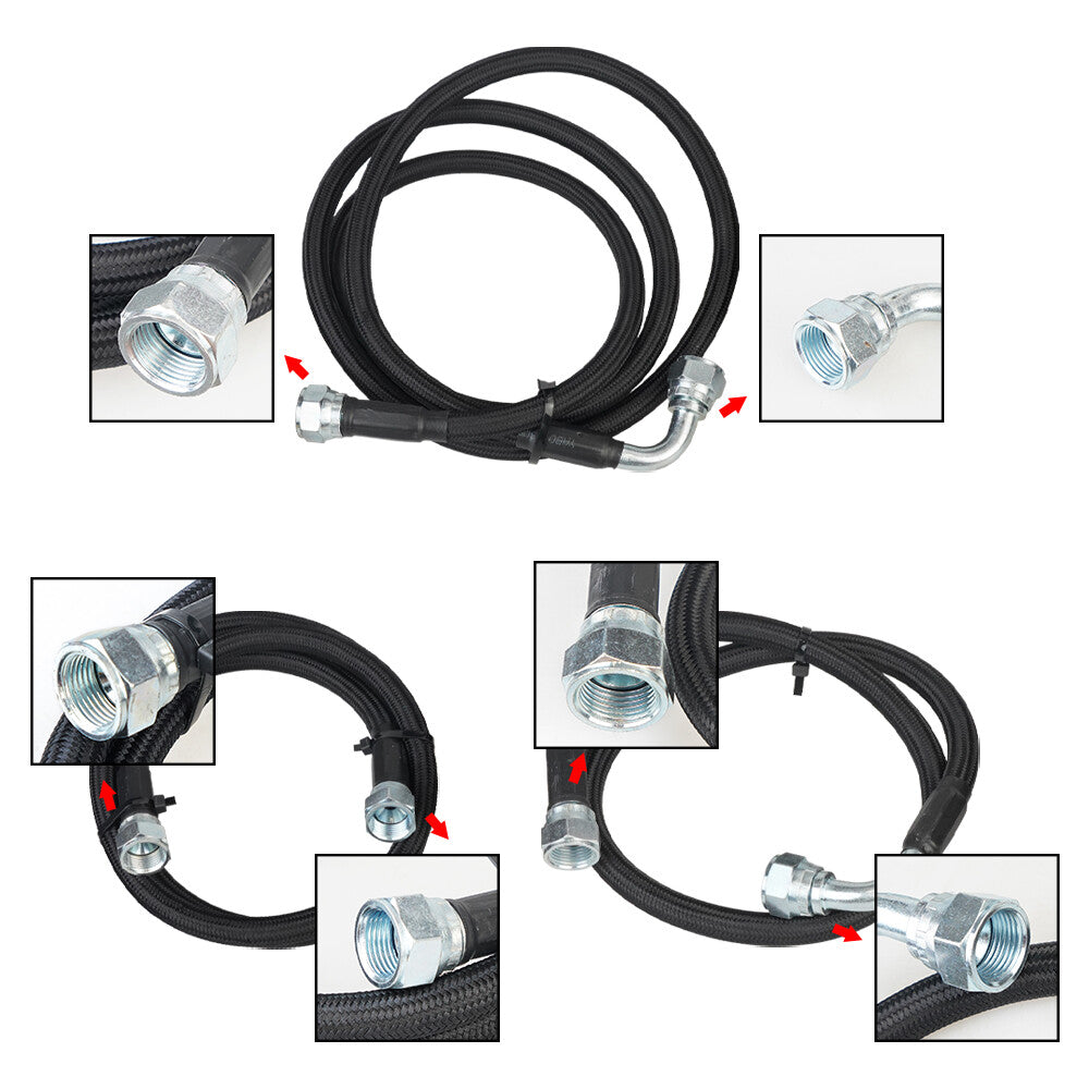 ya 1 8.5.4 Transmission Cooler Hose Line Kit 48RE For 2003 - 2007 for Dodge for Ram 2500 3500 5.9L