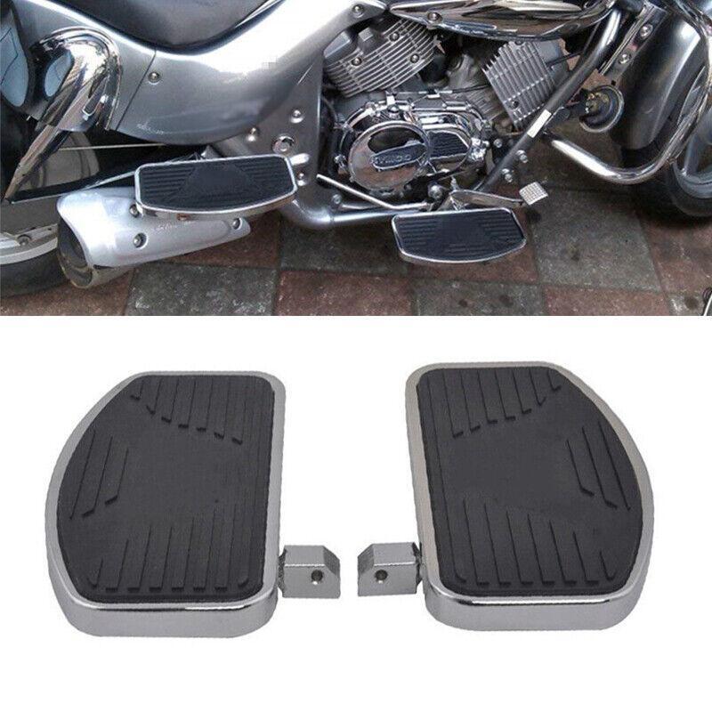 ya 11 6.8 A pair of motorcycle left and right universal floor footrest pedals for relaxation