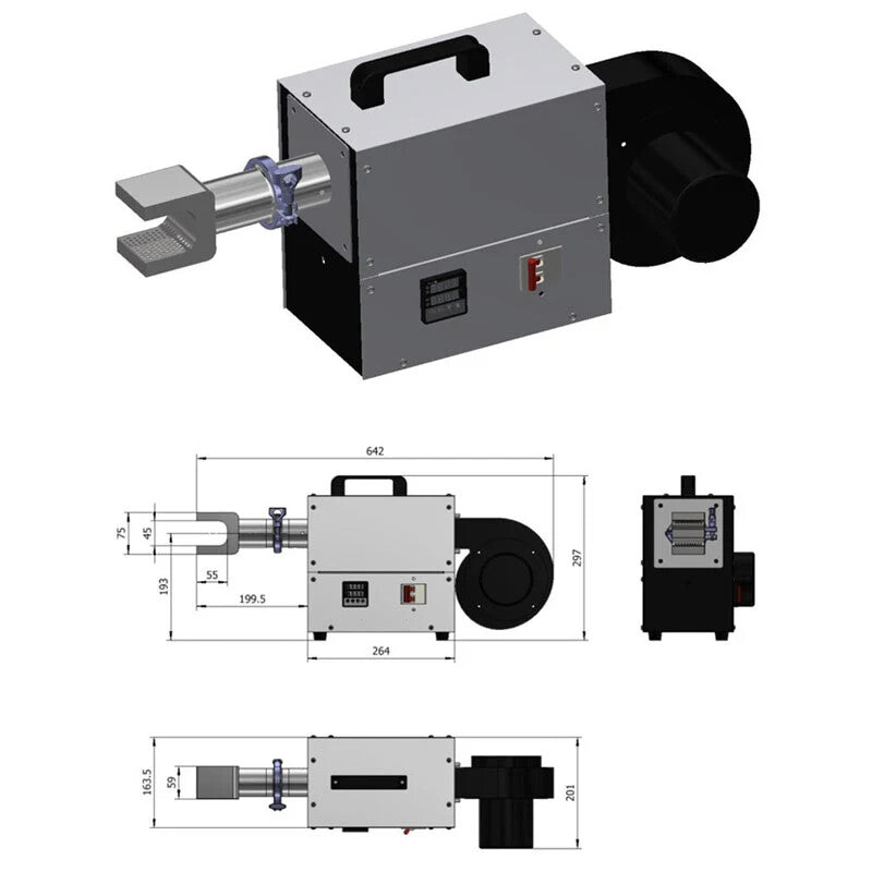Heat Shrink Tube Baking Machine Small Wire Heating Shrink Machine Equipment