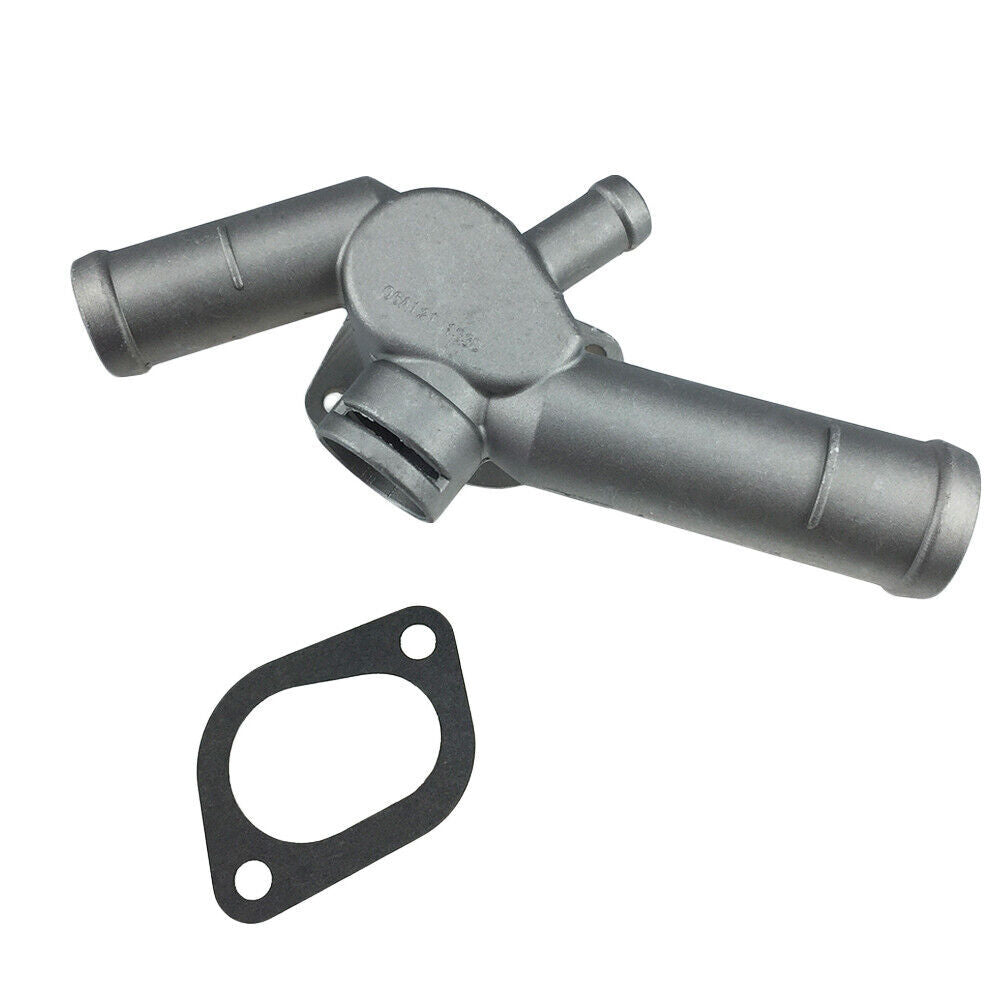 ya 4 6.17 Aluminum thermostat housing coolant hose for VW for Golf for JETTA 2.0L 06A121133D