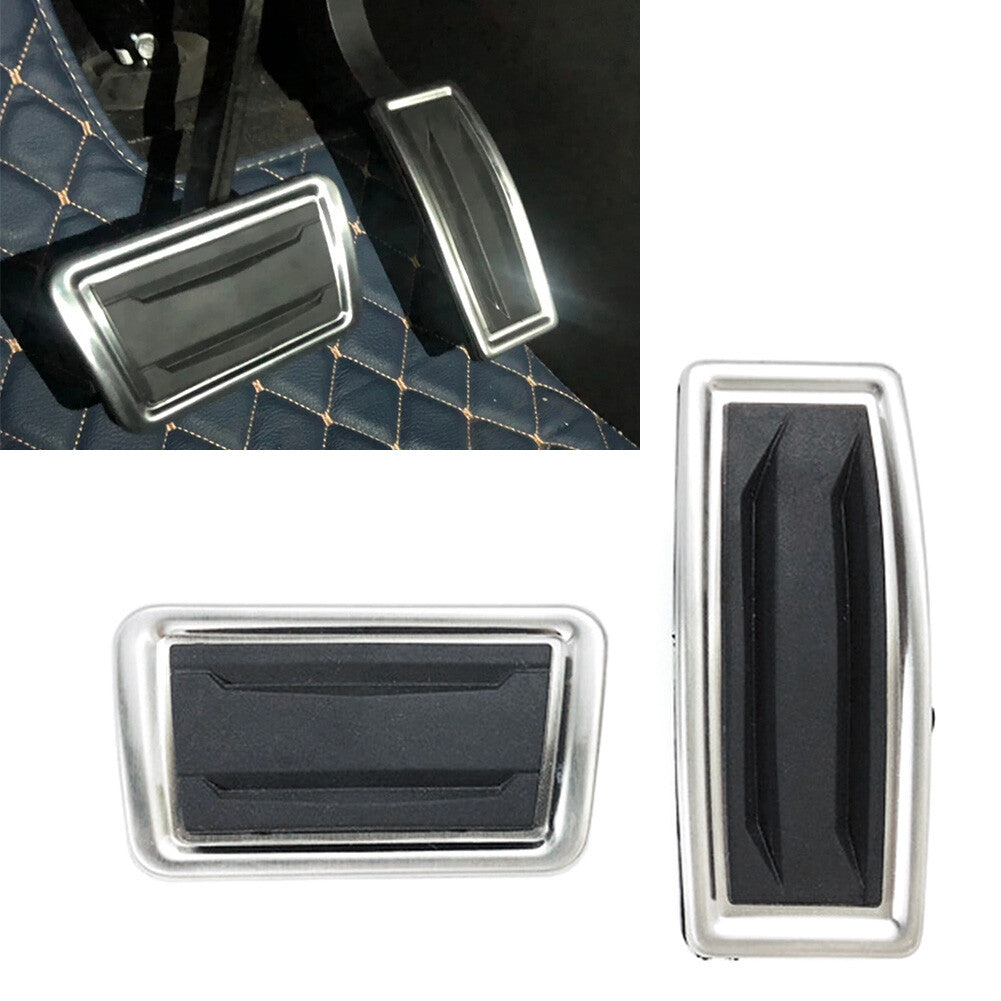 ya 9 6.5.2 Stainless Steel Brake Gas Pedals Cover for for Cadillac XT4 XT5 XT6 for Chevy Traverse