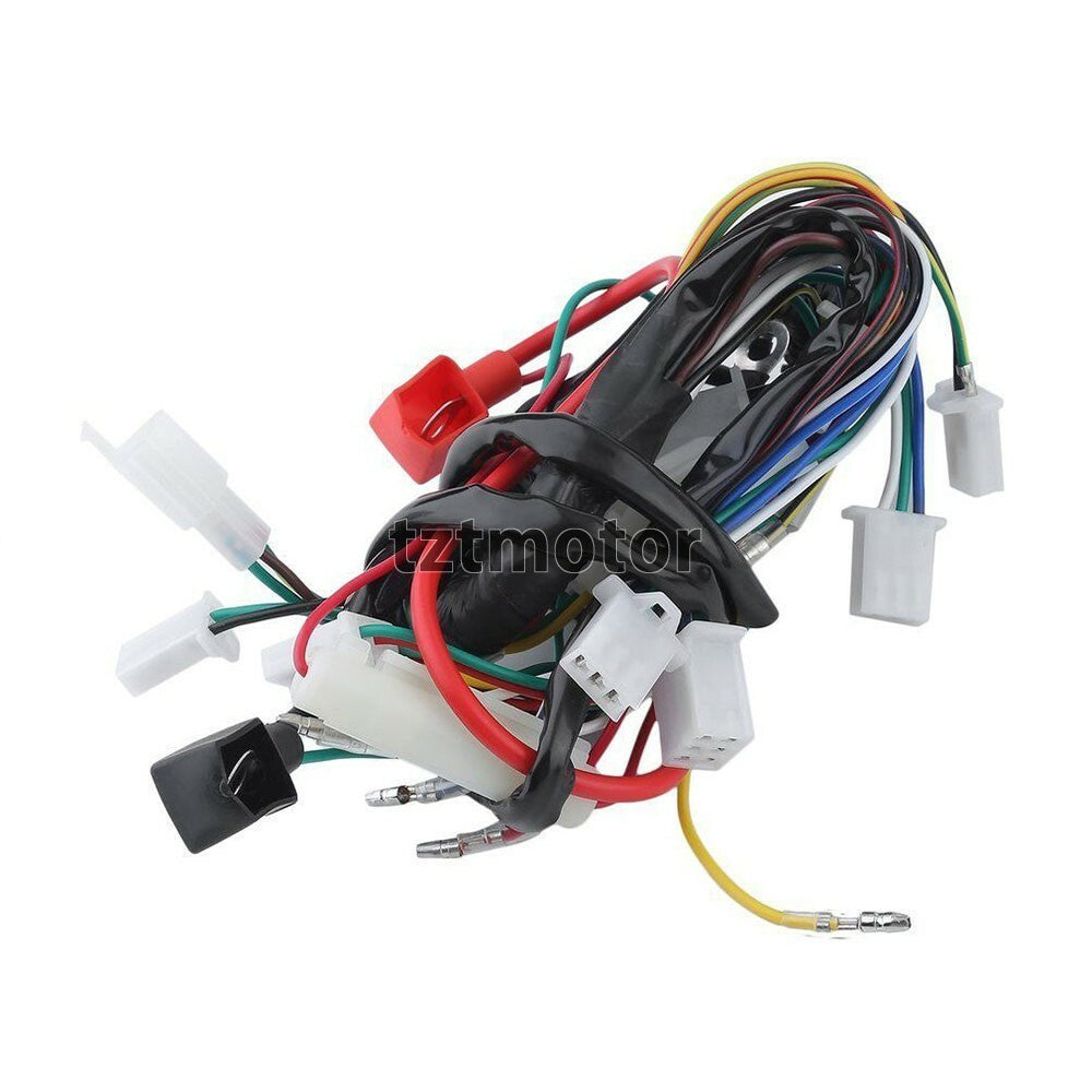 ya 8 5.27.2 ATV Wiring Harness CDI Assembly Wiring Kit for ATV Electric QUAD 50 70 90 110CC