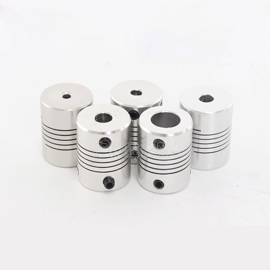Flexible Shaft Coupling Joint Stepper Motor Coupler Connector 3-10mm All Size