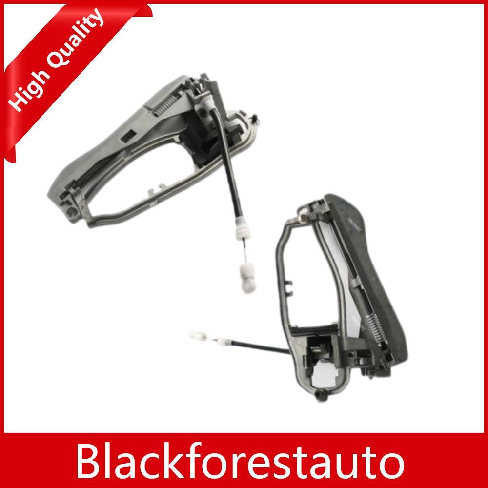 ya 13 5.27 2x Rear Left & Right Outside Door Handle Carrier Fits for X5 E53 2000-2006