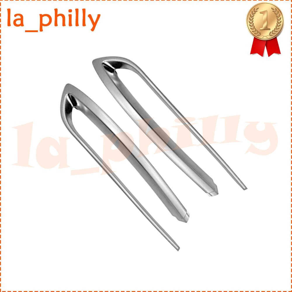 ya 27 6.18.2 For 2014-16 for BMW 528i 535d 535i 550i Rear LH&RH Outer Right Bumper Molding Chrome