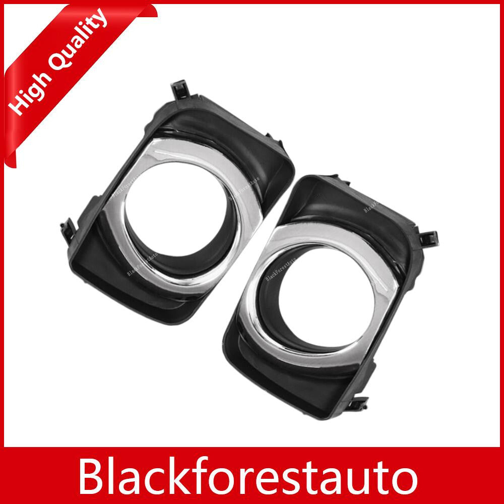 ya 13 5.27.2 2Pcs Front RH+LH Bumper Fog Lamp Light Grille Cap Fits 10-11 for Toyota for Camry Hybrid