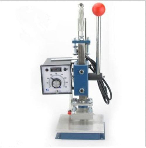 Hot Foil Stamping Creasing Machine Leather Logo Printing EmbossingMarking 5*7cmb