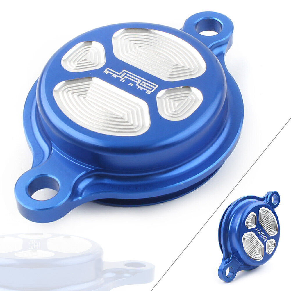 ya 3 6.23 for Yamaha YZ250F YZ450F YZ250FX WR250F CNC Motorcycle Oil Filter Covers Caps