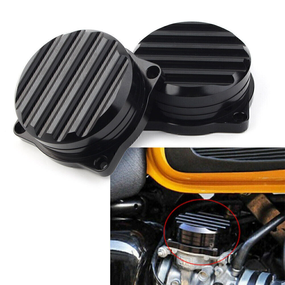 ya 4 6.17 For Sc for Ram bler Thruxton/900 2008-2015 CNC Carburetor Cover Carb Tops Ripple