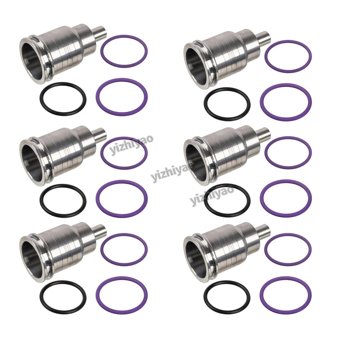 ya 13 5.27 6 pcs for VOLVO Trucks Injector Sleeve Tube Set of 6 Steel 21401136 21515329