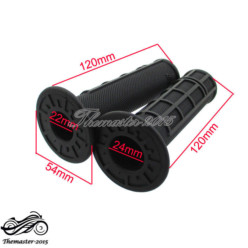 ya 6 6.13.2 Black Soft Rubber Hand Grips for Yamaha YZ250 YZ125 YZ250F YZ450F Dirt Pit Bike