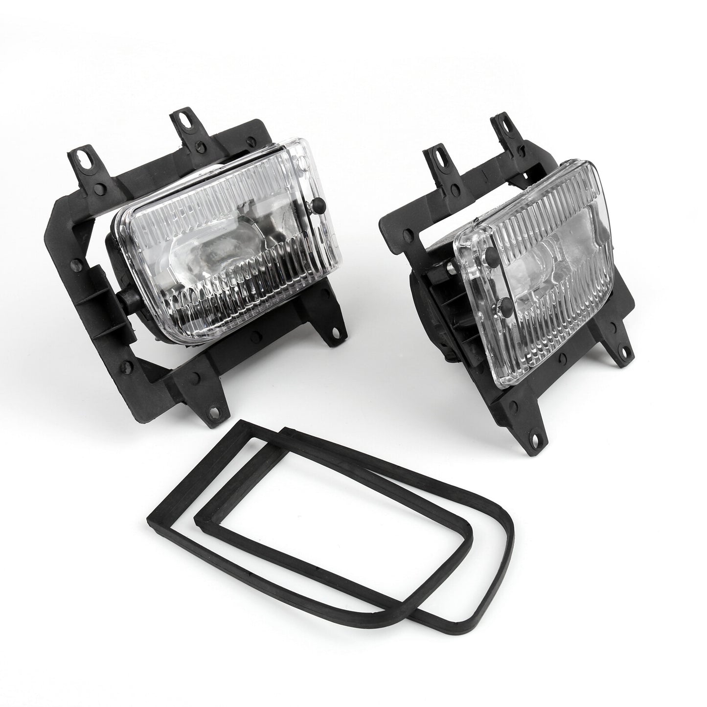 ya 1 8.5.1 Sedan Front Bumper Clear Plastic Lens Fog Lights For 85-93 E30 3- .A1