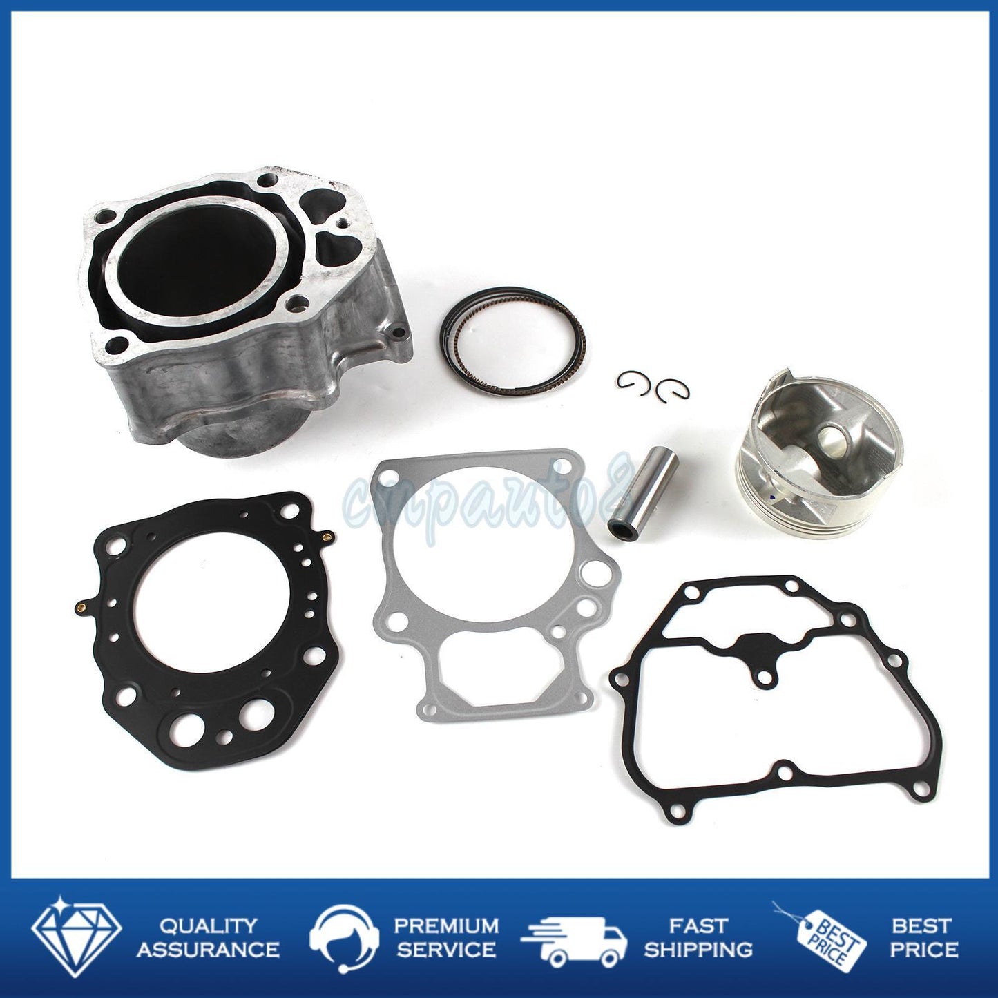 ya 27 7.2 TRX420 Cylinder Piston Gasket Top End Rebuild Kit for Honda Rancher FE FM TE TM