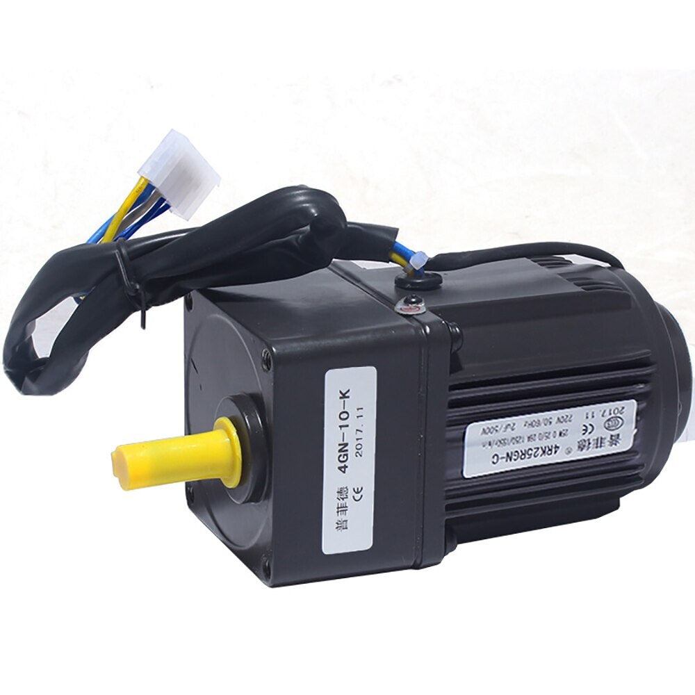 25W Variable Speed AC Motor 4RK25GN-C AC Reversible Gear Reduction Motor 220V