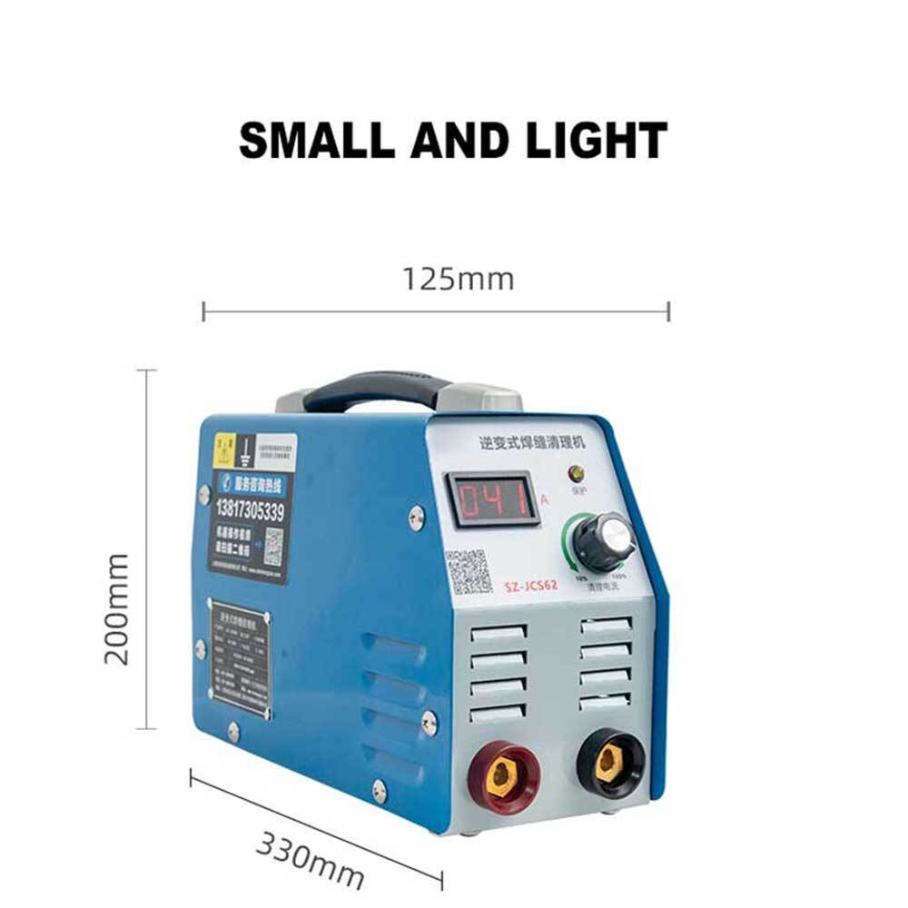 Inverter Weld Cleaning Machine Electrolytic Stainless Steel Black Spots Cleaning