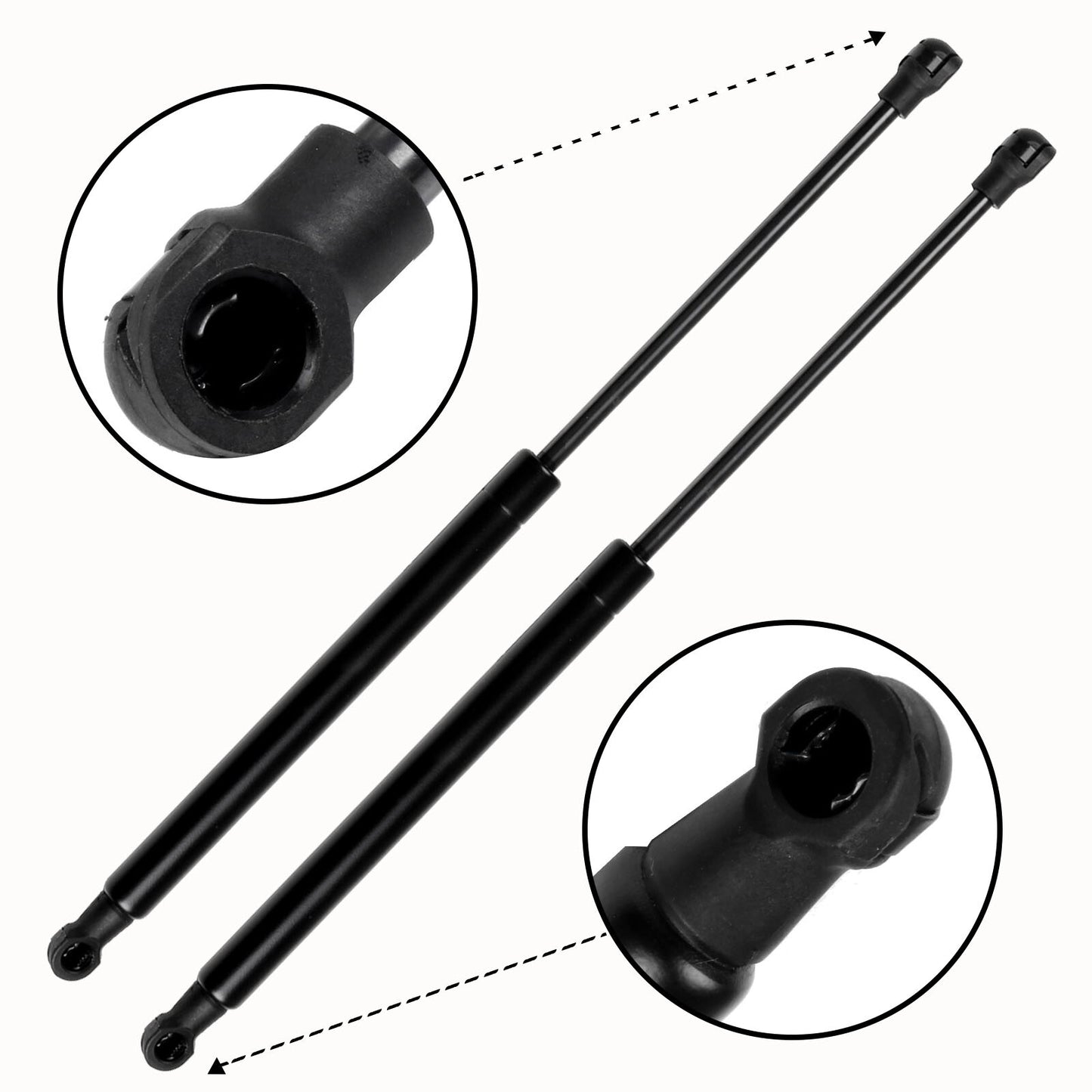 ya 1 7.3 2-Pack Front Hood Lift Support Strut Shock Absorber for 2006-11 for BMW 323i 325i 328i 330i 335i