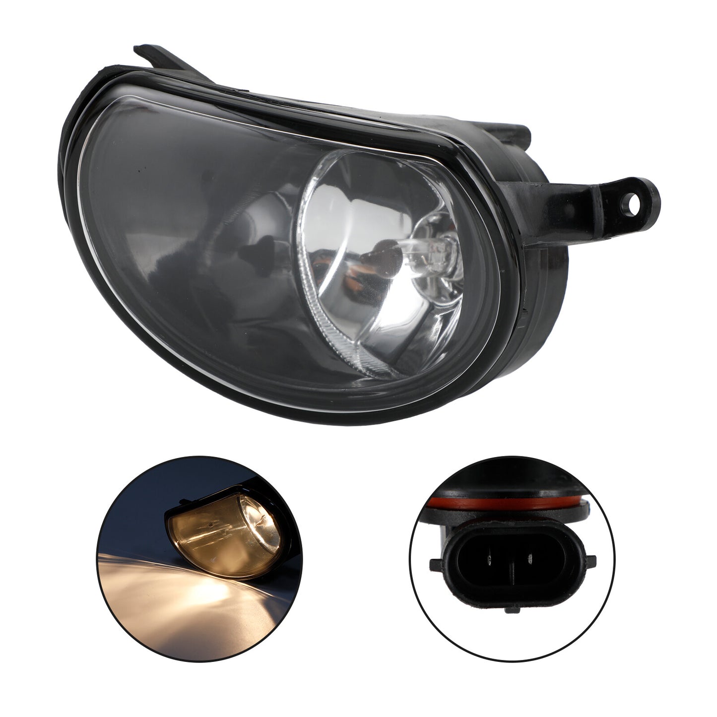 ya 1 8.5.2 Front Left Bumper Halogen Fog Light Fog Lamp Fit for AUDI Q7 2010-2015 11-15