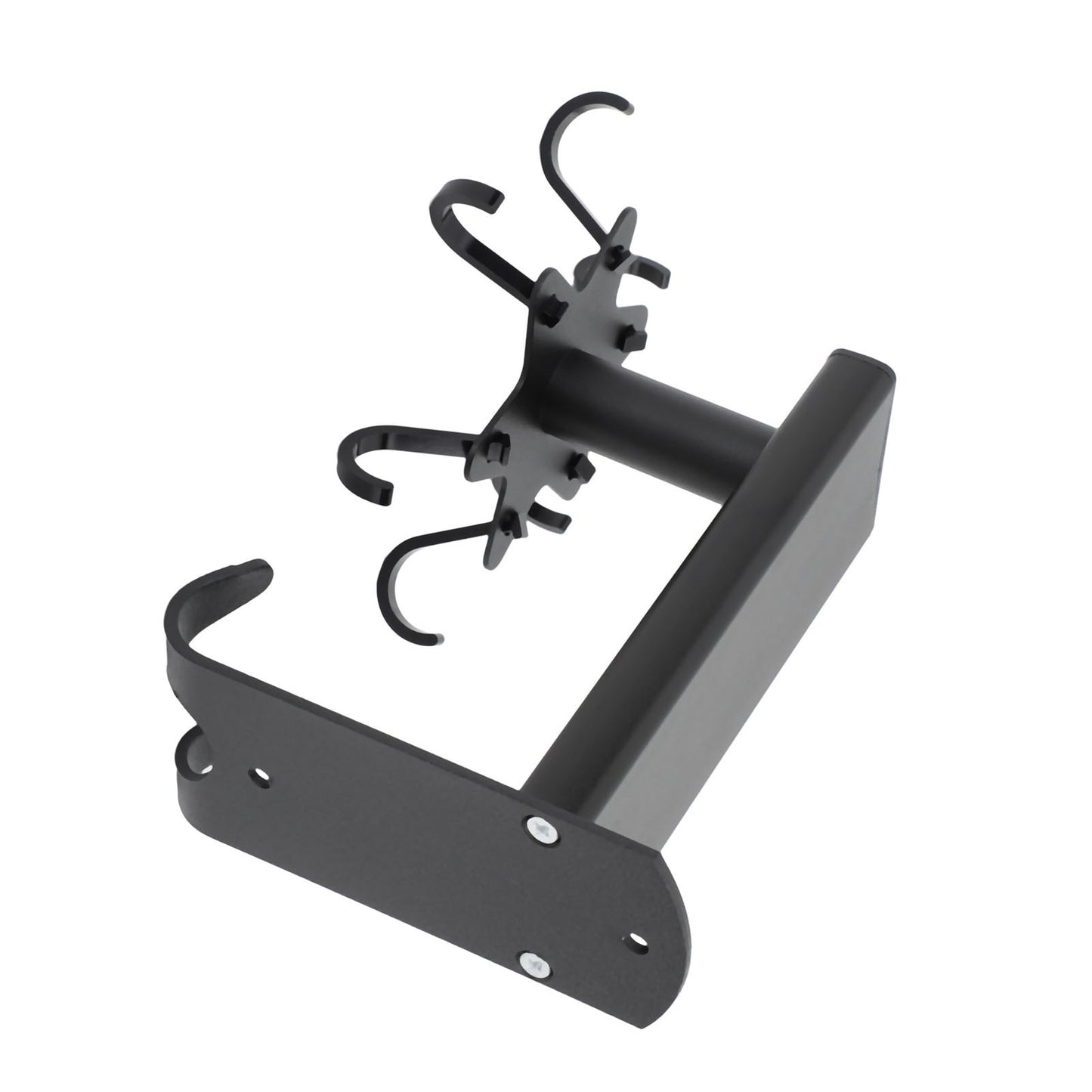 ya 25 Black Kitchen Utensil Hanger With 6 Hooks 360 De Rotatable Kitchen Hook