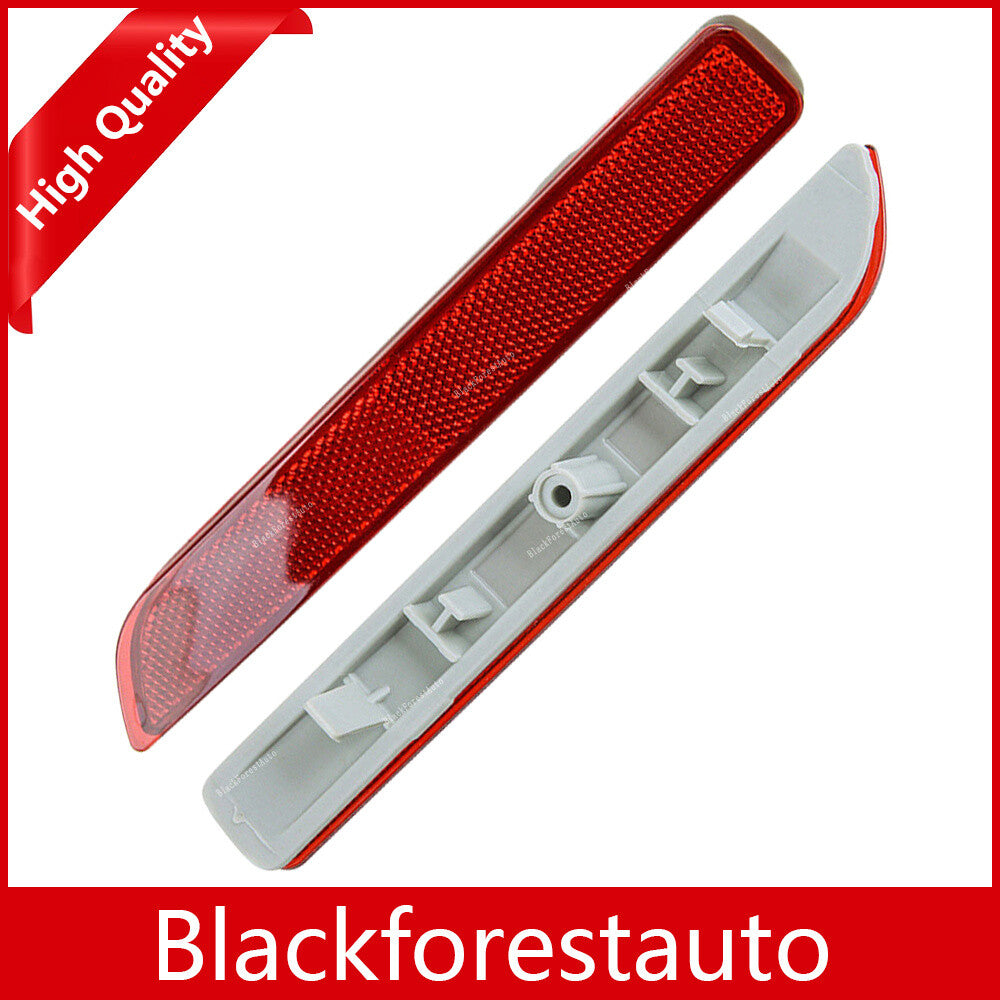 ya 27 6.18.2 Fit for Nissan Leaf Murano Sentra 18 19 20 21 22 Rear RH&LH Bumper Red Reflector