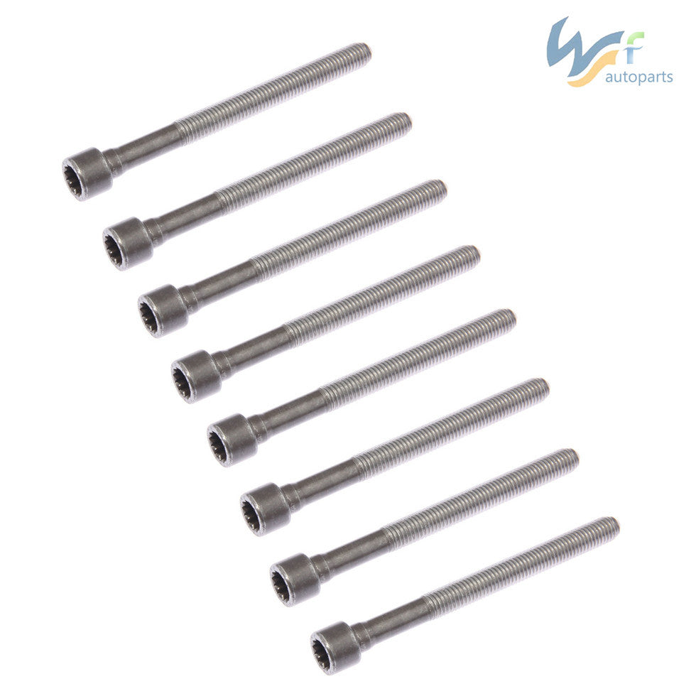 ya 5 8.7 8-Pack Cylinder Head Bolts for VW Touareg for Audi A6 Q7 R8 4.2L WHT 001 017
