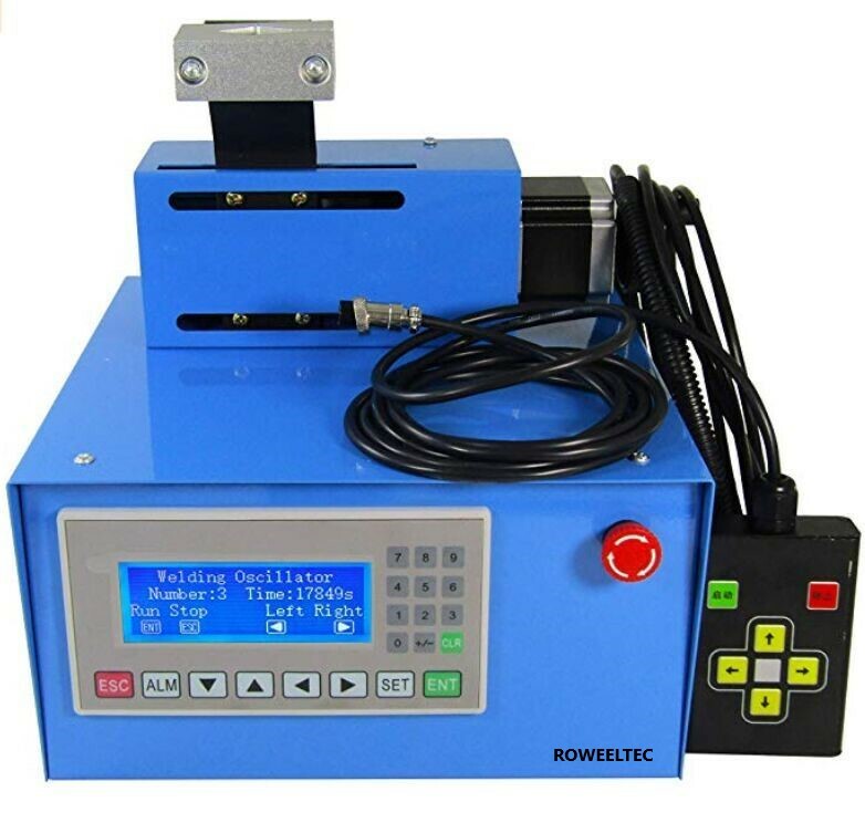Automatic Welding Oscillator Weaver PLC Motorized Linear Type MIG Machine 220v B
