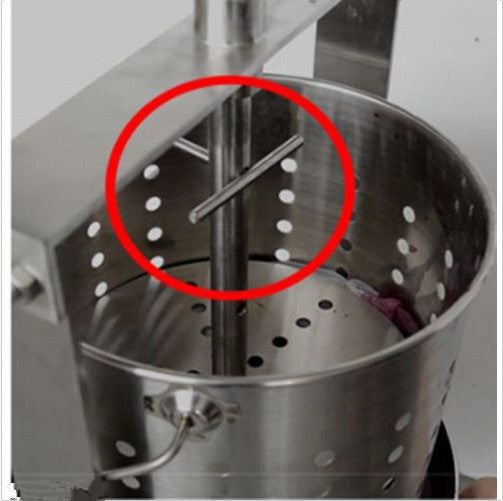 ya 26 Hollow Barrel + Wine Barrel Separation Grape Press Machine Winepress L size