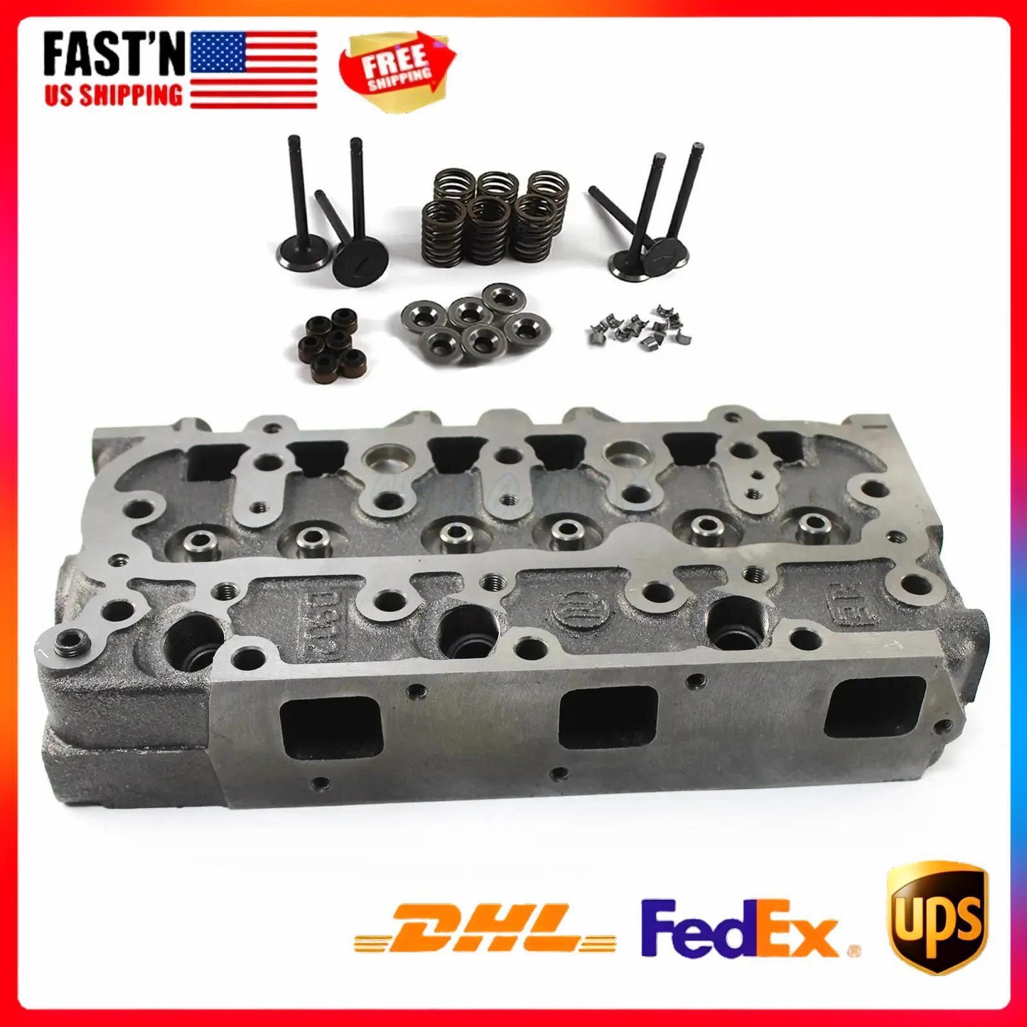 ya 27 7.2 D902 Engine Cylinder Head Valves for Kubota RTV900 BX2360D RTV900T 1G962-03045