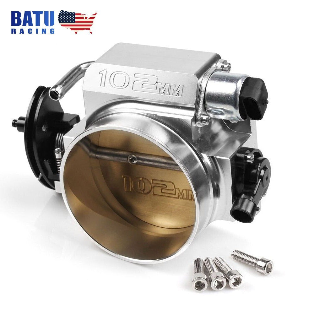 ya 27 7.20 Silver 102mm Throttle Body+TPS IAC Sensor for General LS1 LS2 LS6 LS3 LS LS7 LSX