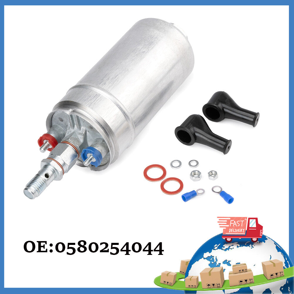 ya 27 7.2 1Set 300LPH Universal External Lnline Electric High Pressure Fuel Pump E85 044