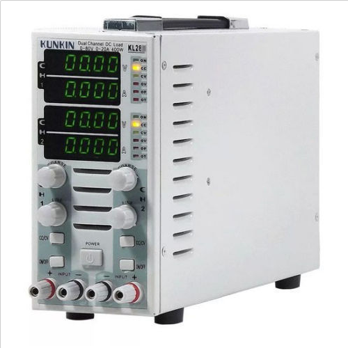 220V 400W 80V 40A Dual Channel Adjustable LCD Electronic DC Load KL-284 b
