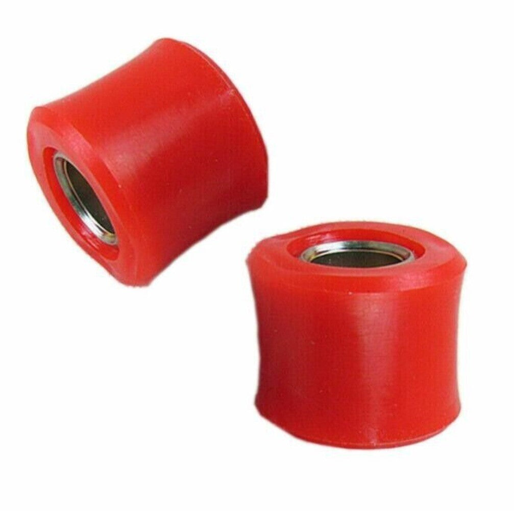 ya 5 8.7 2PCS Motorcycle Rear Shock Absorber Rubber Bush Ring Red Bike Spare Part 10mm