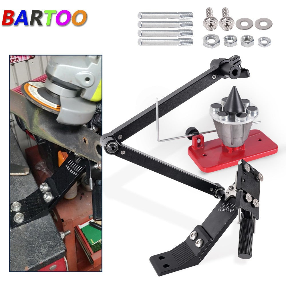 ya 28 Lawn Mower Blade Sharpener & Magnetic Balancer 42-047 Kit 15¡«-45¡« Adjustable