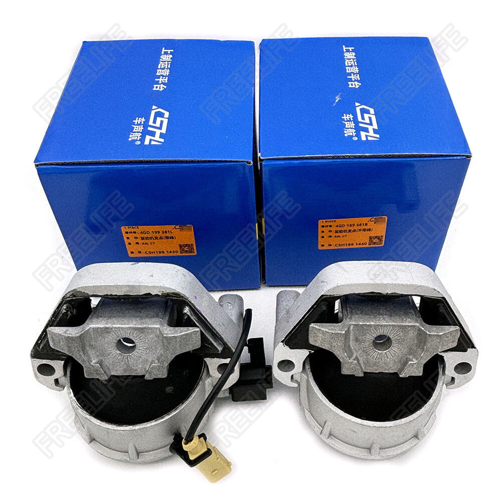 ya 5 6.16.2 Engine Mounting L&R for Audi A6 Allroad Avant A7 Sportback C7 2.0L 2010-2018