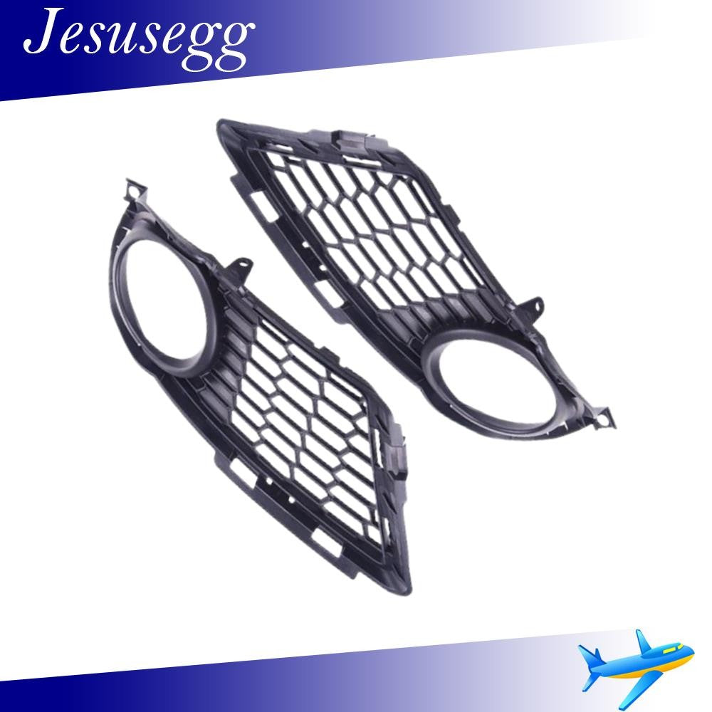 ya 13 5.27 For 3-Series E92 E93 LCI M 11-13 Front LH & RH Bumper Fog Light Insert Grille