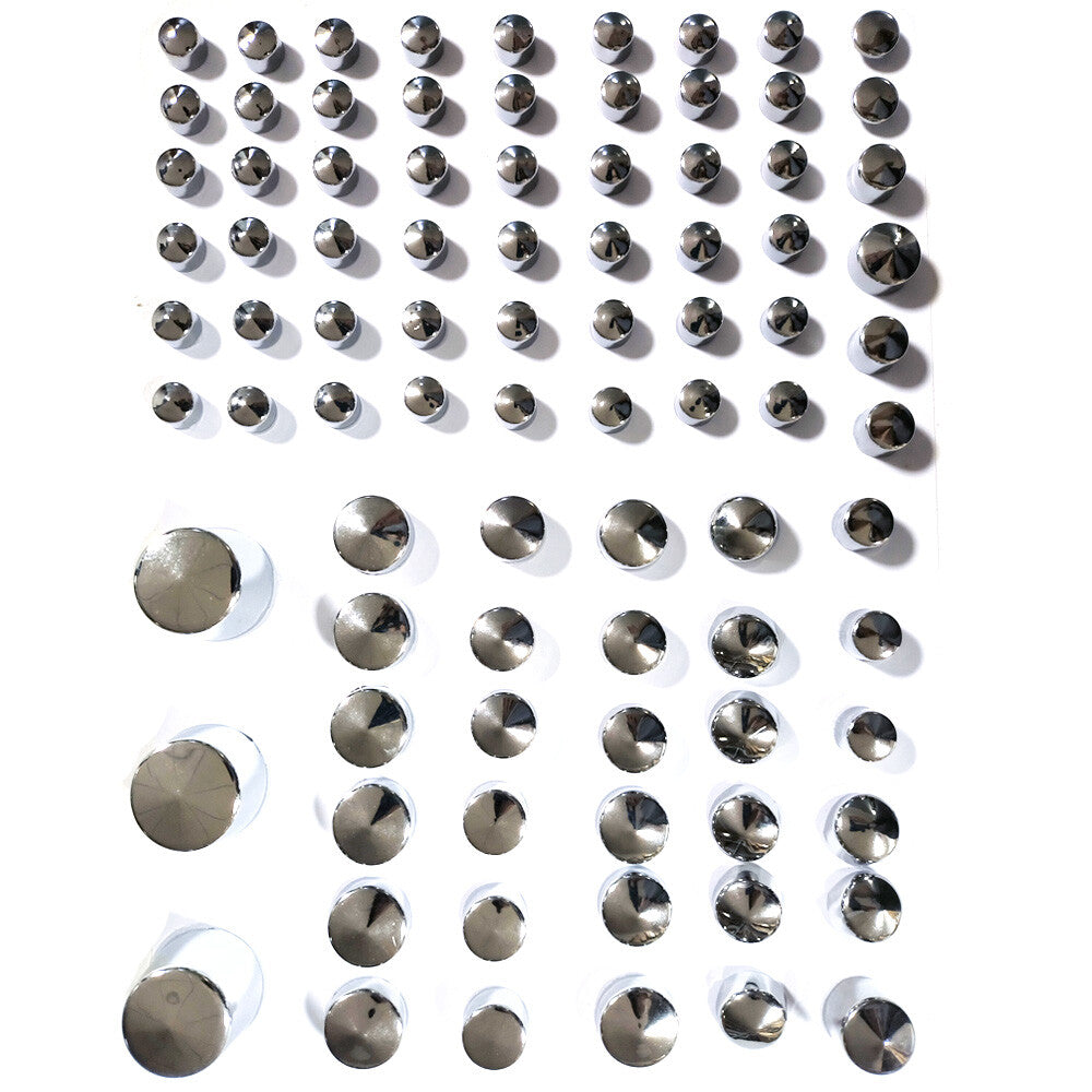 ya 2 6.29 Chrome bolt decorative cap suitable for Harley Softail dual cam engine 2000-2006