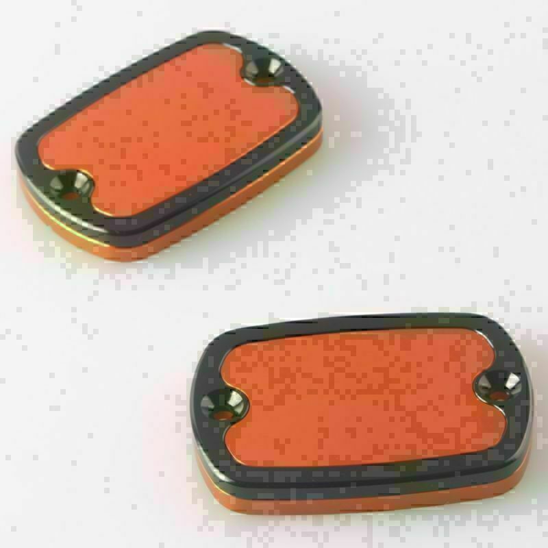 ya 3 6.23 for Yamaha T-Max500 2004-2011 & T-Max 530 2012-2014 Orange Brake Fluid Tank Cap