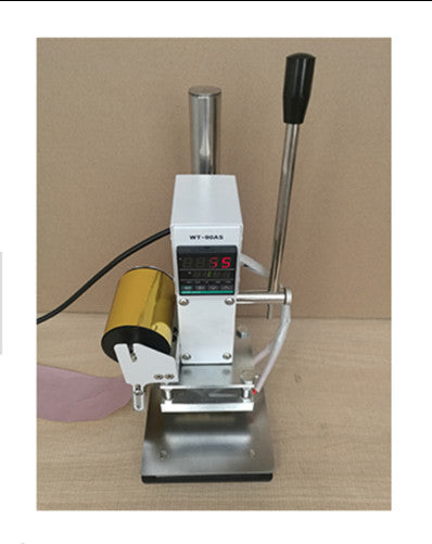 Manual Digital Hot Foil Stamping Machine Wooden Bronzing machine 8*10cm b