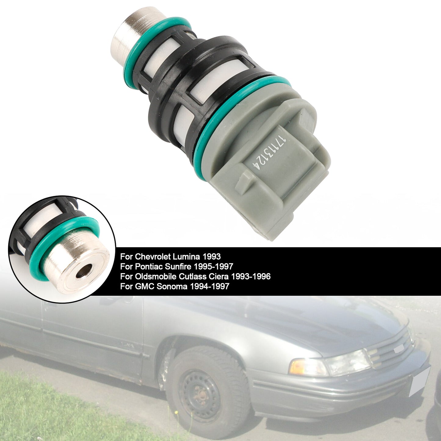 ya 1 8.5.2 1PCS Fuel Injectors 17113124 for Chevy for Buick for Pontiac 2.2L 17113197