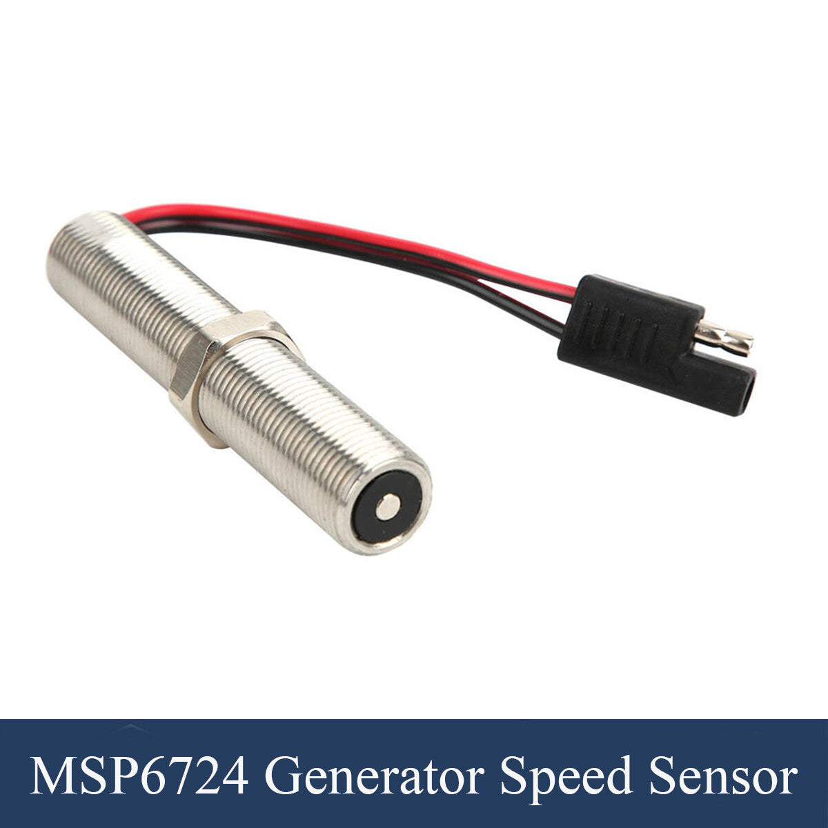 ya 27 7.20 MSP6724 Magnetic Speed Pickup Sensor Engine Pick Up 3/4-16 UNF-2A Threaded Steel