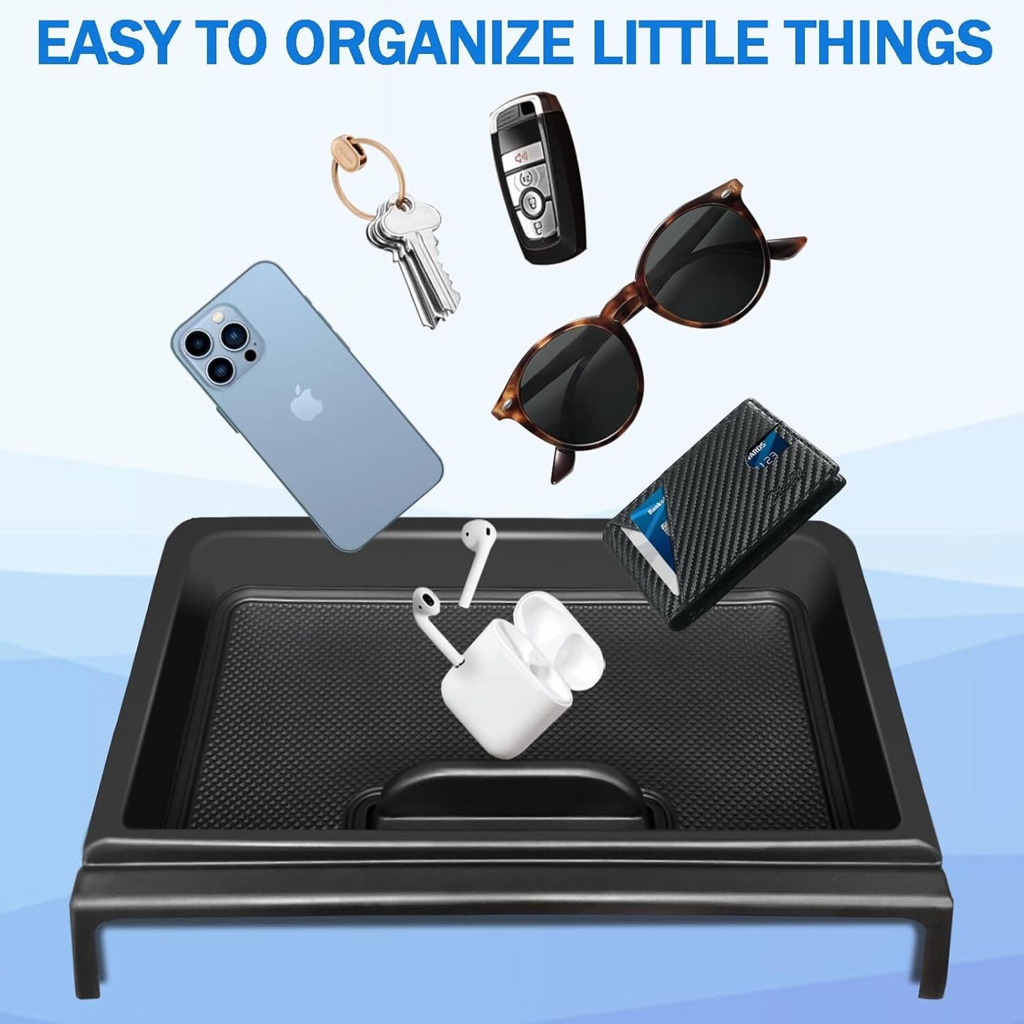 ya 5 8.7 For 2021-2024 for Chevy Suburban Dashboard Storage Box Center Console Organizer