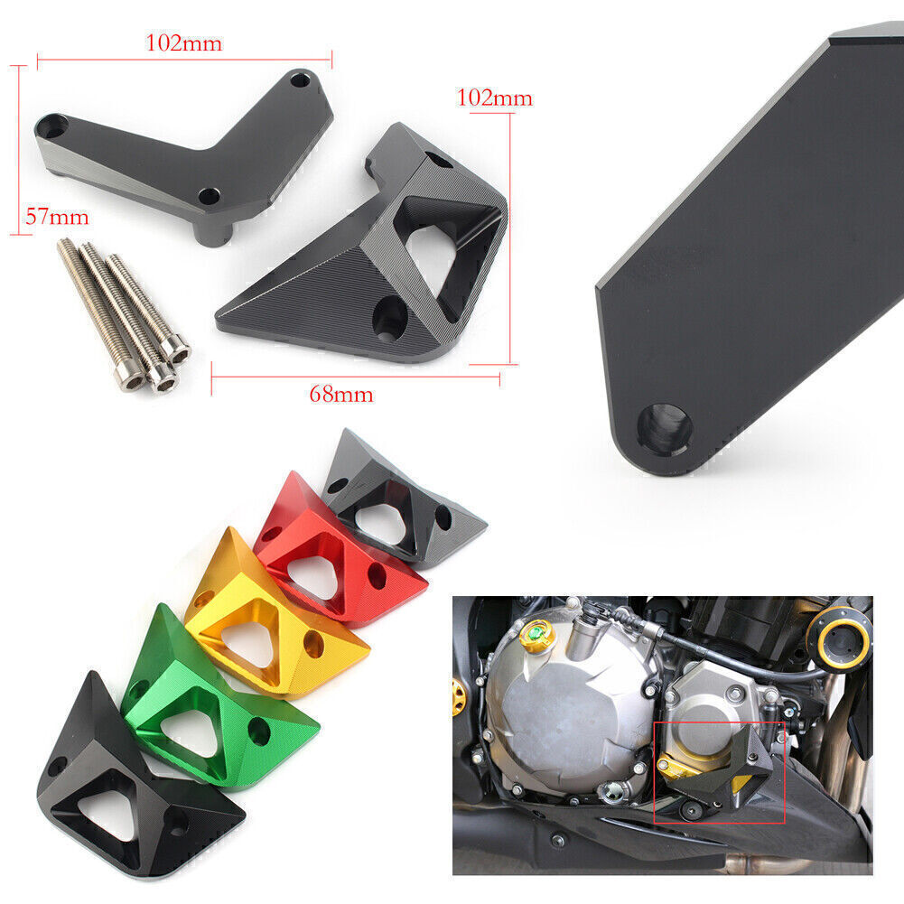ya 3 6.23 for Kawasaki Z1000 2010-2019/Z900 2017-2019 2x CNC Engine Stator Case Cover