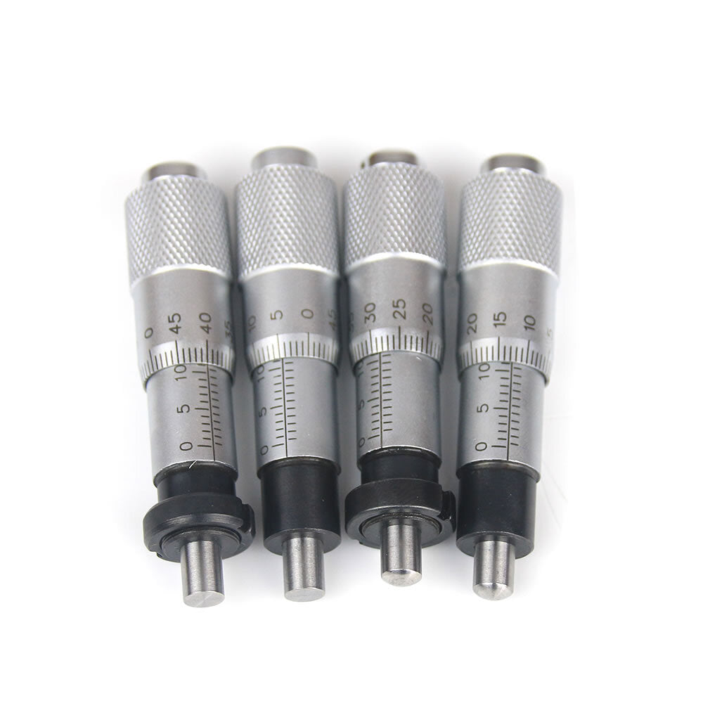 New Micrometer Head Range Round Plat Type Micrometer Head Measure Tool 0-13mm