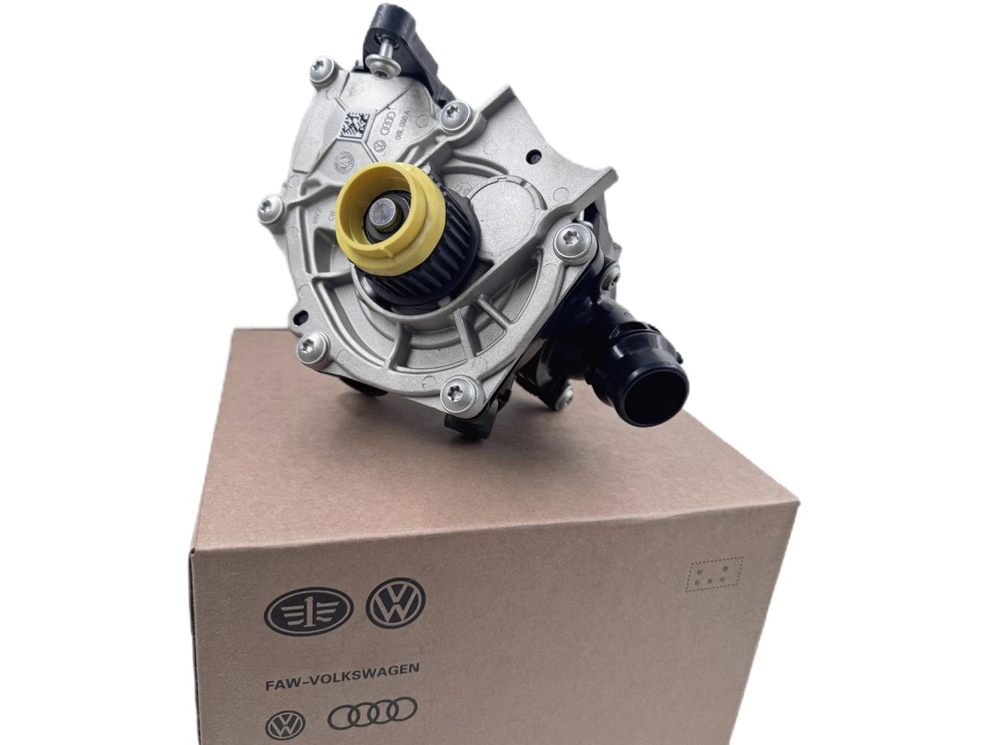 ya 9 6.4 06K121111M OE Water Pump With Thermostat for VW for JETTA Beetle for Passat 1.8T 2.0T