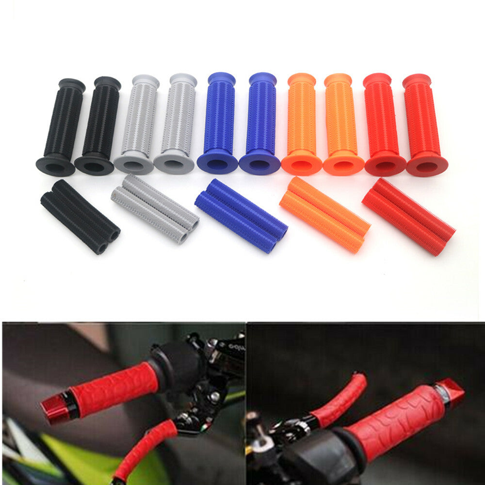 ya 6 6.13.2 4 Pcs/Set Motorcycle 7/8'' 22mm Handlebar Grip + Brake Clutch Lever Rubber Cover