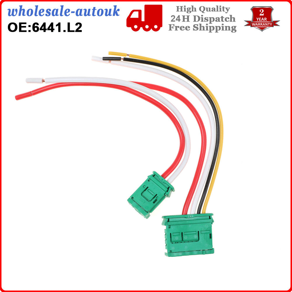 ya 5 8.7 New Heater Blower Motor Fan Resistor for Citroen C2 C3 Pluriel C5 6441.L2 6441L2
