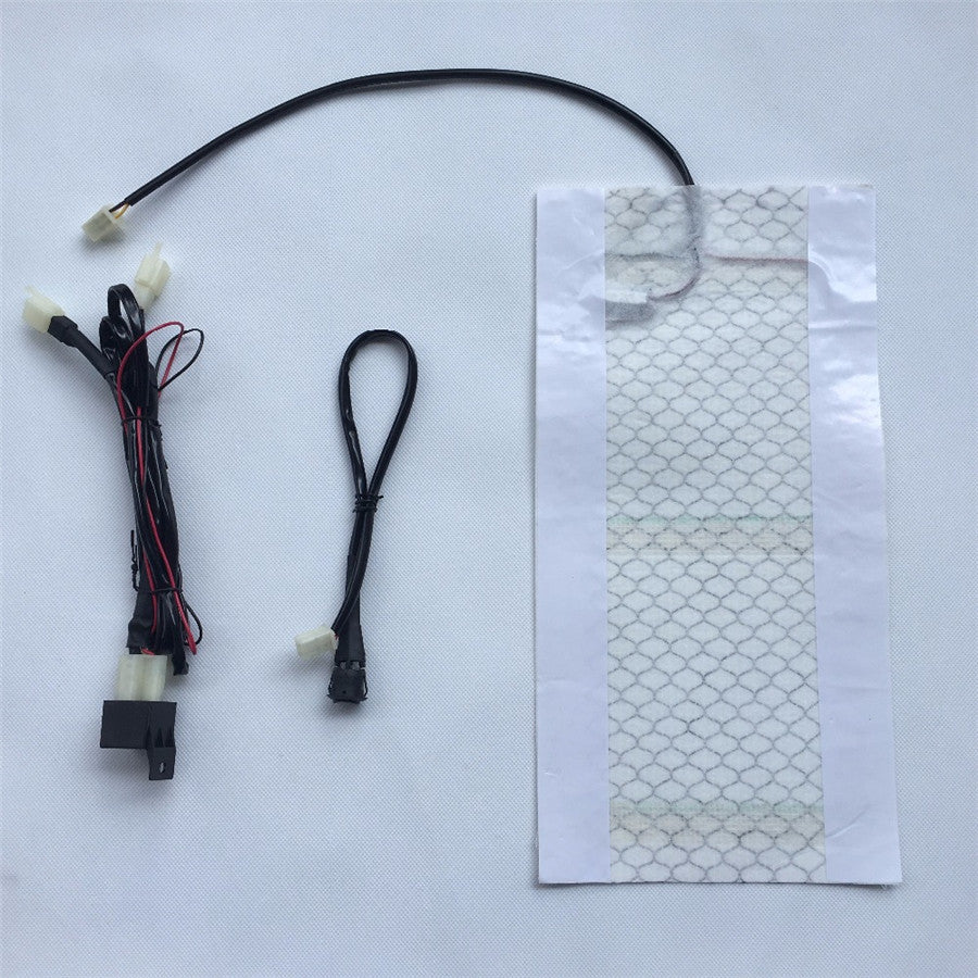 ya 5 8.7 Universal Motorcycle ATV UTV E-BIKE Carbon Fiber for Seat Heater Electric Heated Pad