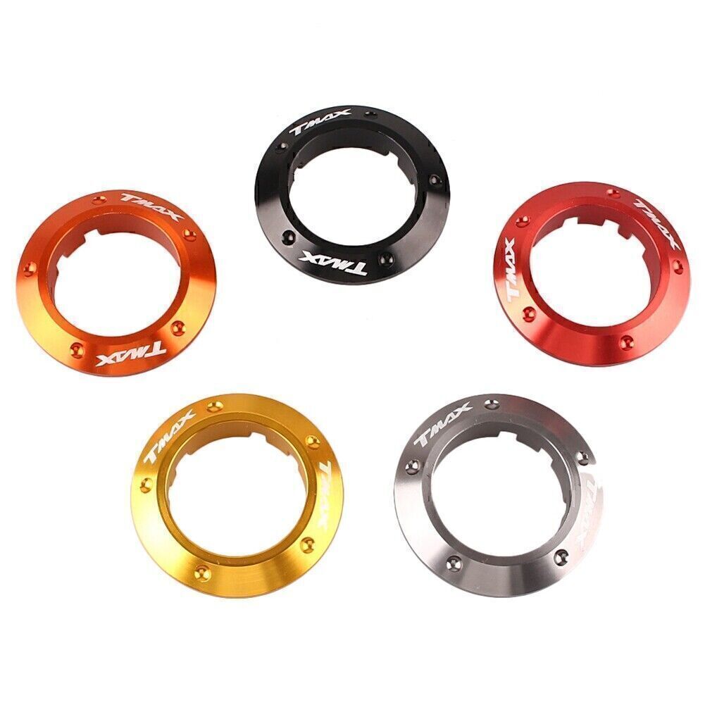 ya 1 7.4 Ignition Switch Cover Key Protector Ring fit for Yamaha TMAX 530 2013-15 Motorcycle